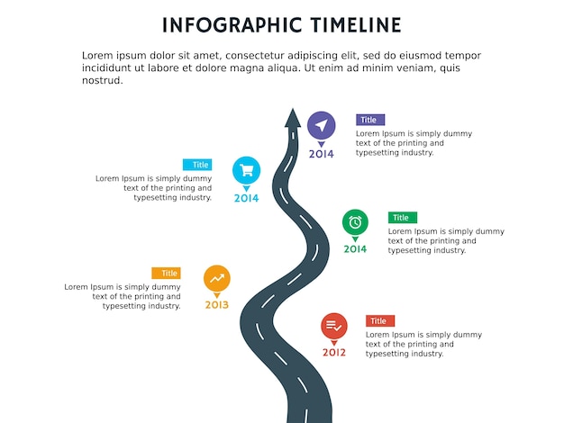 infographic 템플릿 및 일정 템플릿