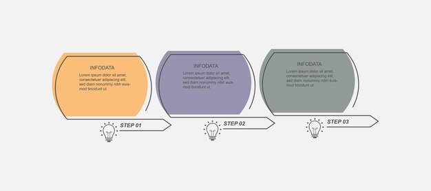 Infographic template vector