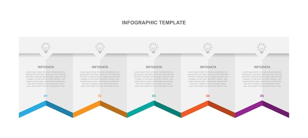 Infographic template vector