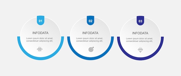 Infographic template vector