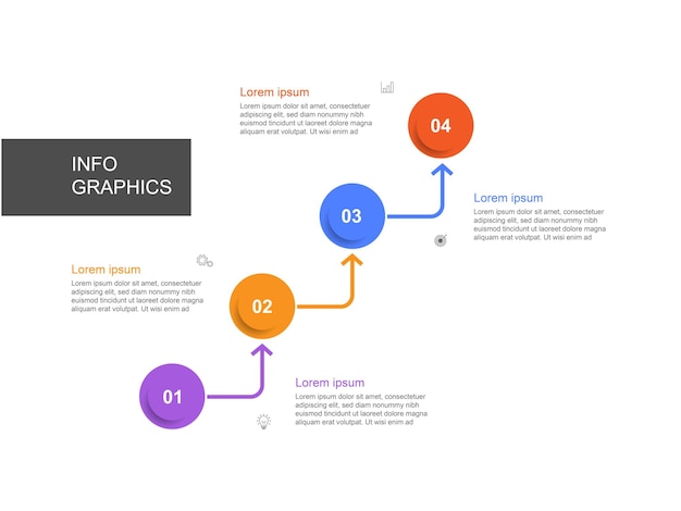 Infographic template vector