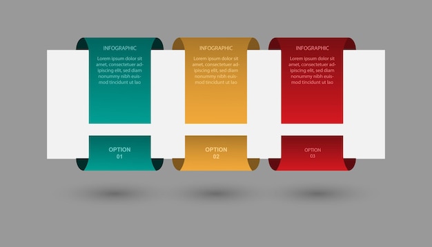 Infographic template vector