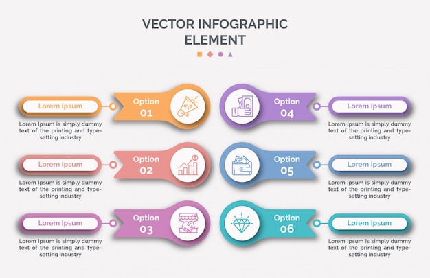 Modello di infografica