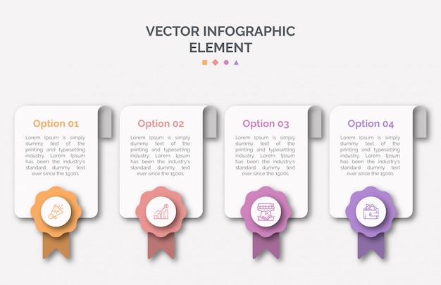 Modello di infografica