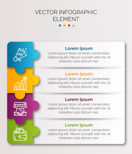 Modello di infografica