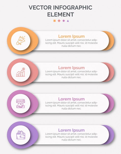 Modello di infografica