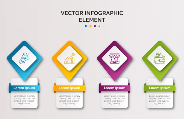 Modello di infografica