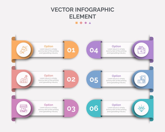 Modello di infografica