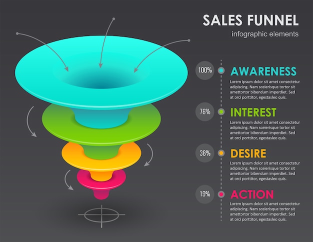 Vector infographic template