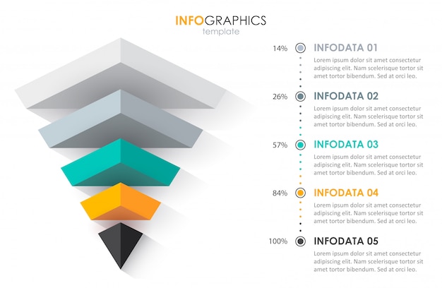 Modello di infografica