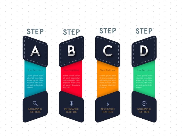 Vector infographic template