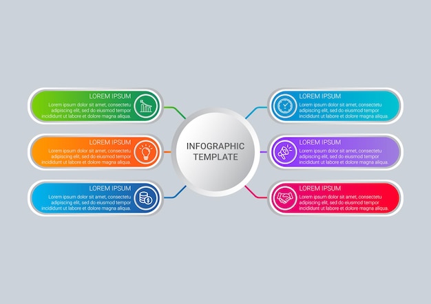 Template infografica