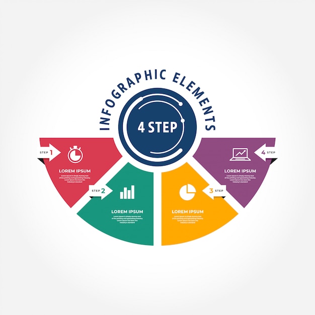 Vector infographic template