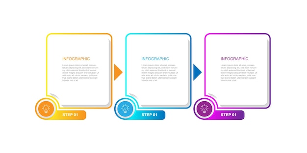 Infographic vector element