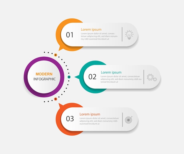 Infographic vector element