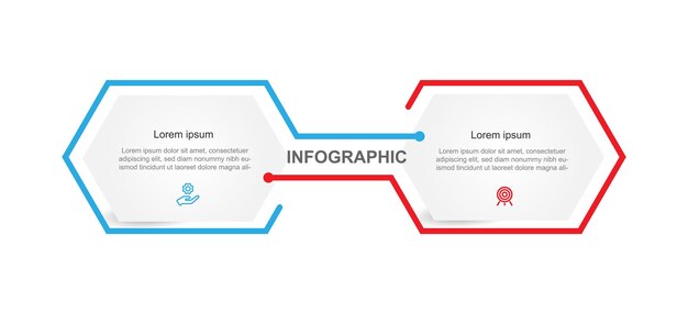 Elemento vettoriale infografico