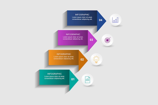 Infographic vector element