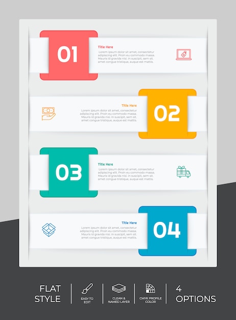 Infographic vector ontwerp