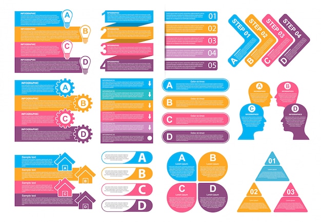 Infographic voor zakelijke presentaties.