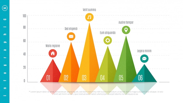 Infographic with steps