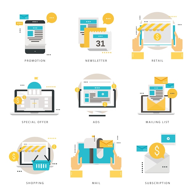 Infographic zakelijke flat icoon collectie