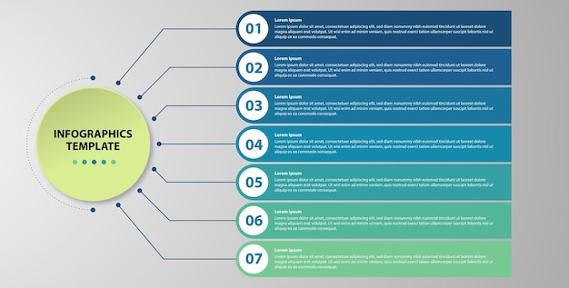 Vettore infografica 2