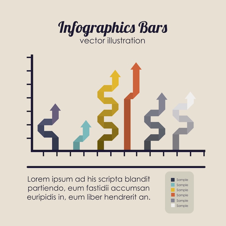 Vector infographics bars