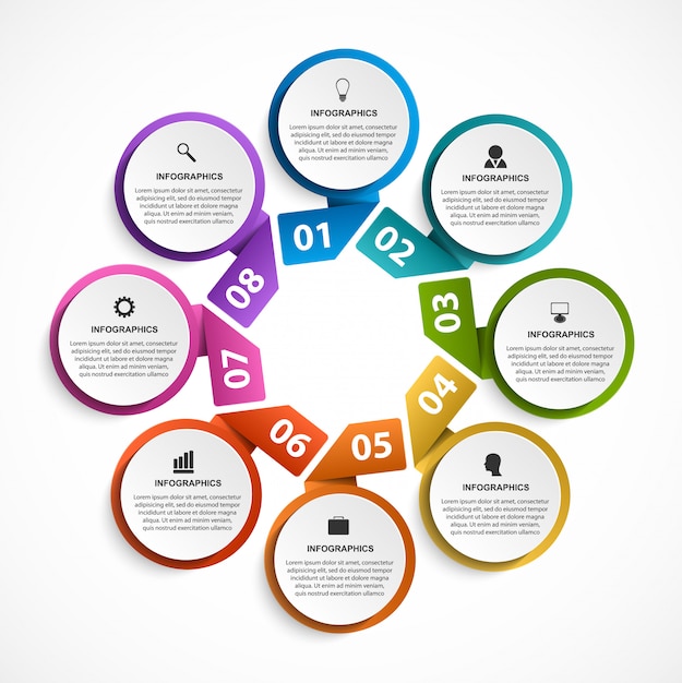 Infografica per presentazione aziendale