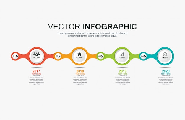 Infographics design template