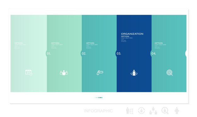 Infographics 디자인 벡터 및 마케팅 아이콘은 워크플로 레이아웃, 다이어그램, 아이콘에 사용할 수 있습니다.