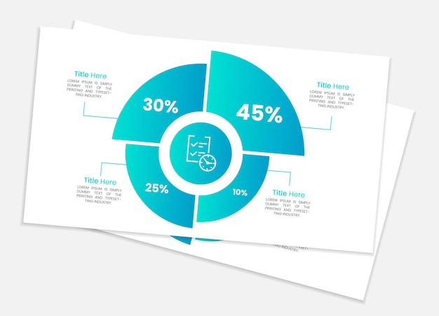 Vettore infographics design