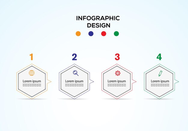 Infographics elements template for evolution series, diagram, Creative banner.