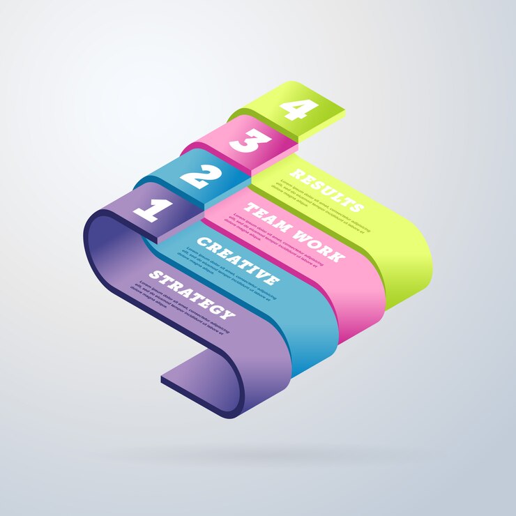 Vector infographics elements vector template