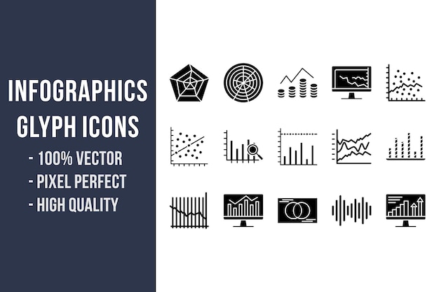 Infographics Glyph Icons