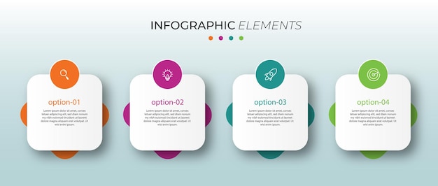 Infographics grafieksjabloon