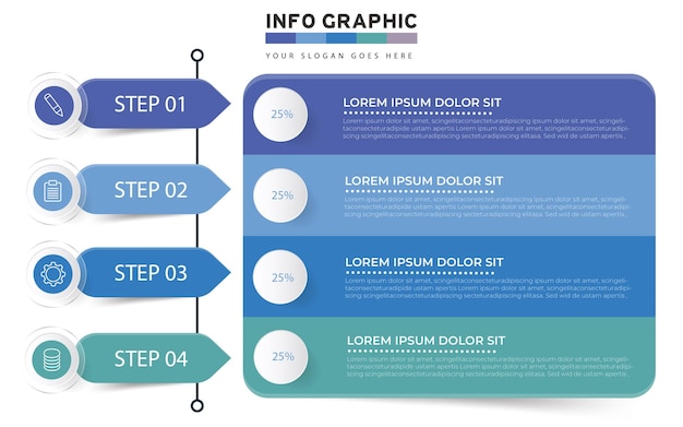 Vector infographics illustrator