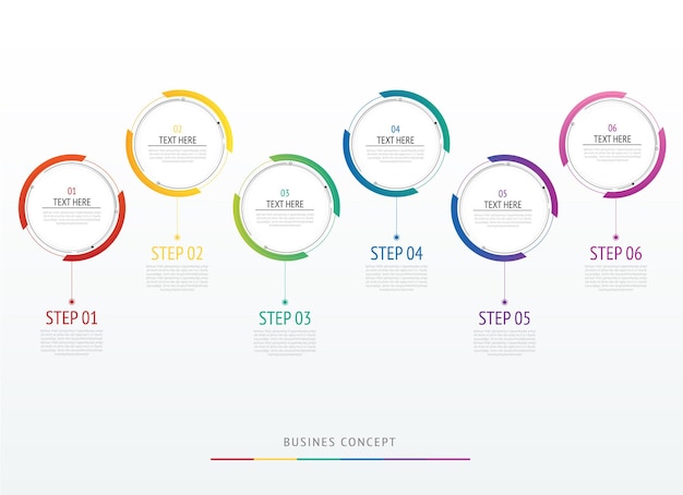 Infographics number options template. Can be used for work flow layout, diagram, business step.