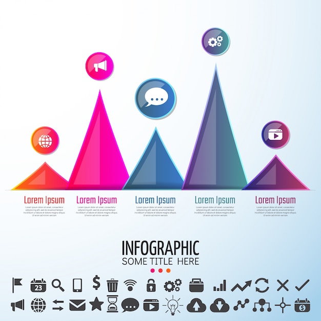 Infographics Ontwerp Sjabloon