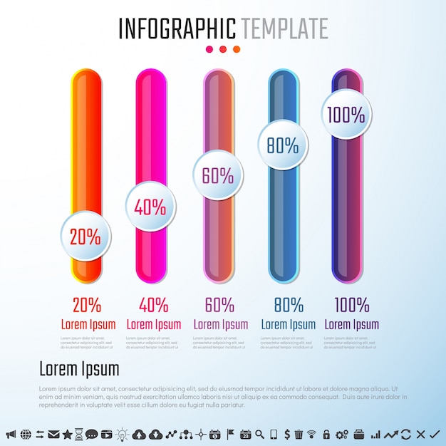 Infographics Ontwerp Sjabloon