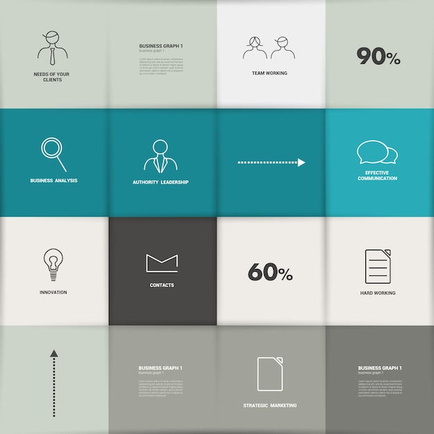 Infographics plat doosdiagram.