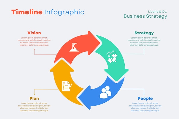 Vettore presentazione di infografiche 1