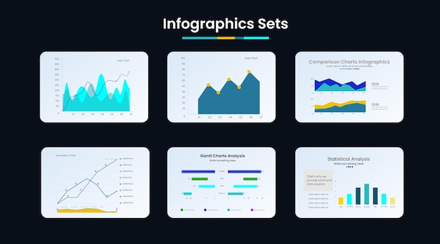 Infographics set template