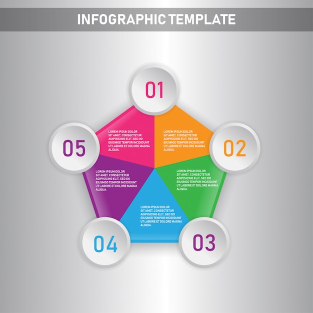 Infographics sjabloon