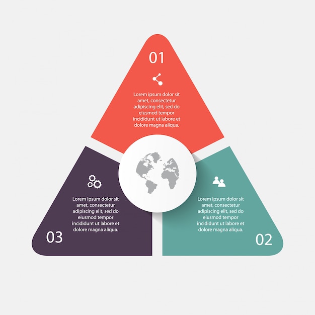 infographics stappen presentatie