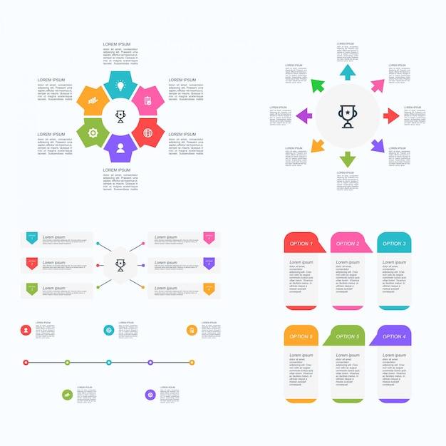 infographics template modern