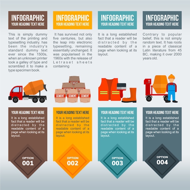 Modello di infografica