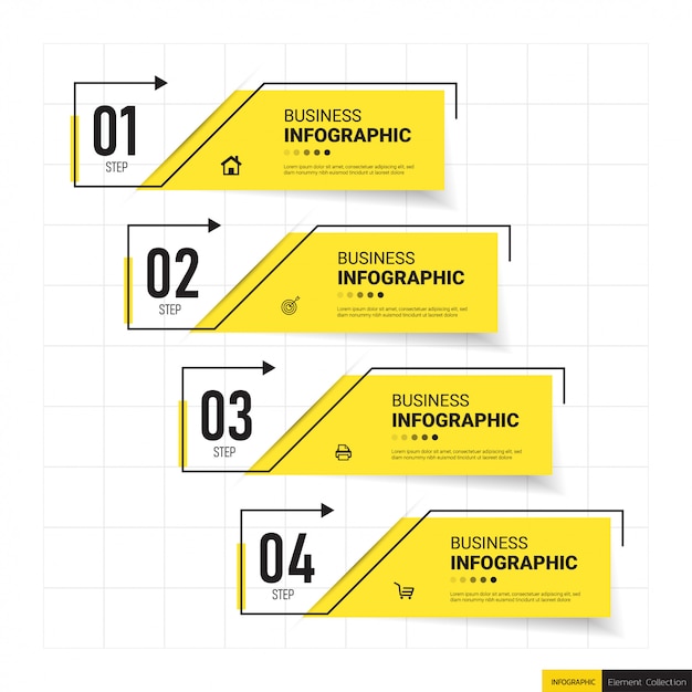 Modello di infografica