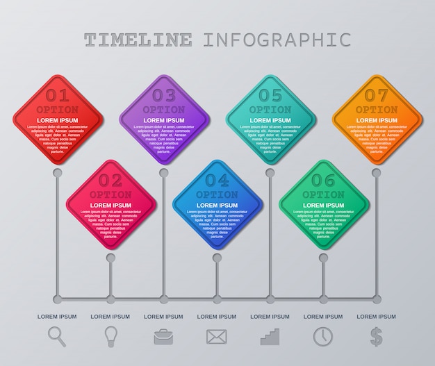 Infographics templates on gray background.  graphic.