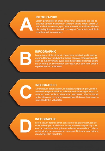 Infographics voor zakelijke presentaties.