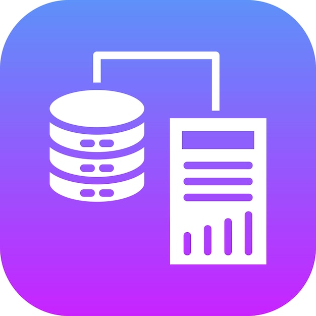 Informatie vector icoon illustratie van Data Analytics icoon set